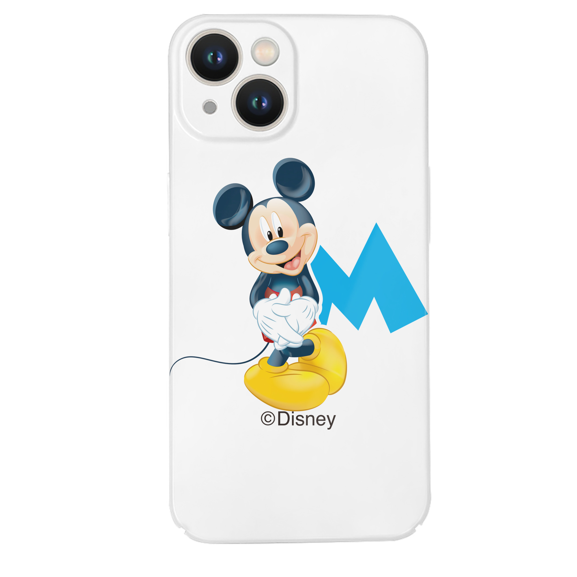 （画像用） ミッキーマウス Mickey Mouse 【iPhone 14シリーズ対応】ハードケース